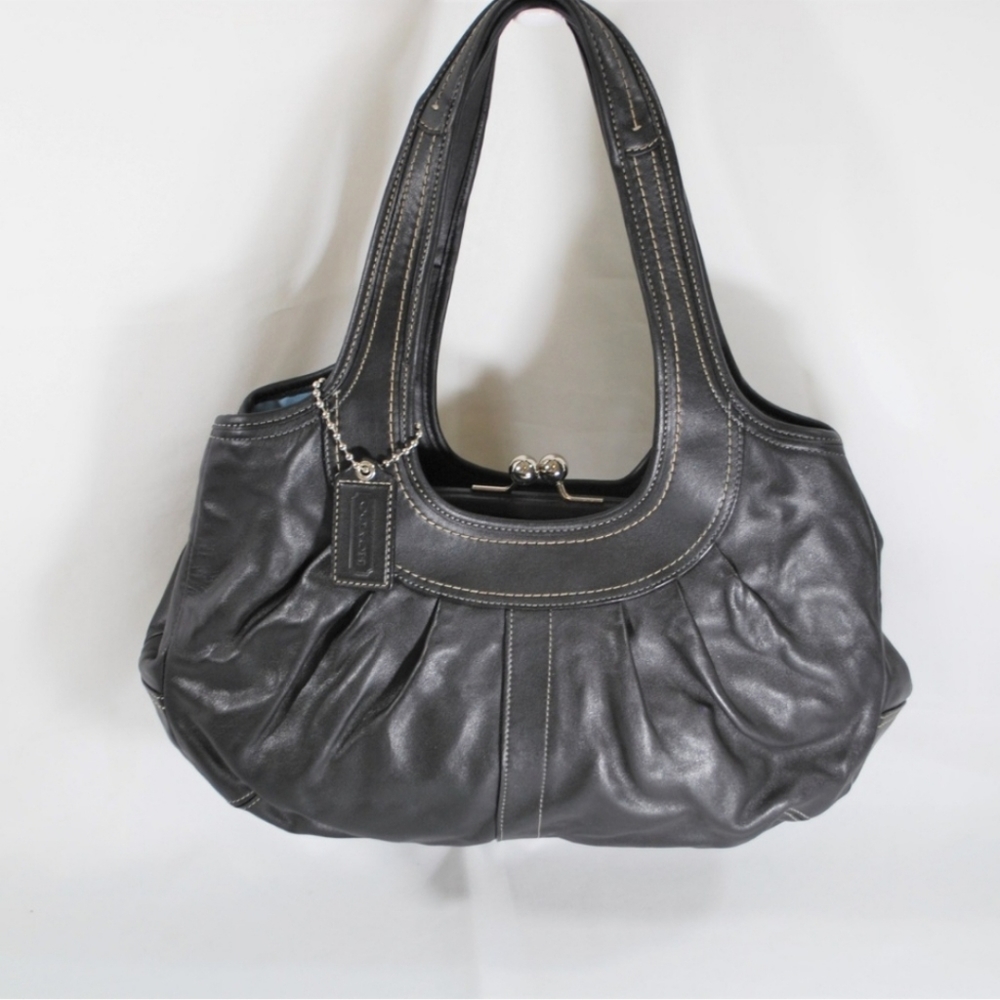 Authentic coach black bag
